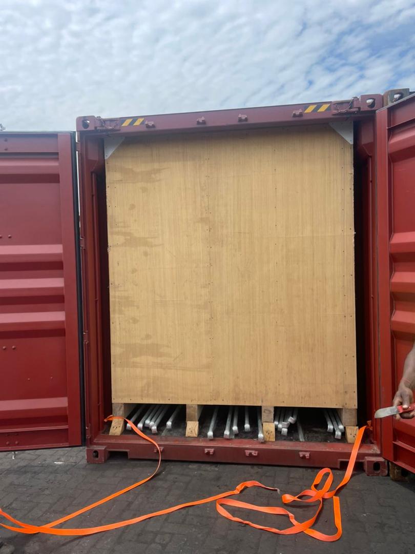 Consolidation FCL cargo loading operation for Africa